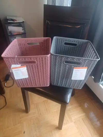 Brand new Storage Boxes w/tags still on - Price is for both, View more