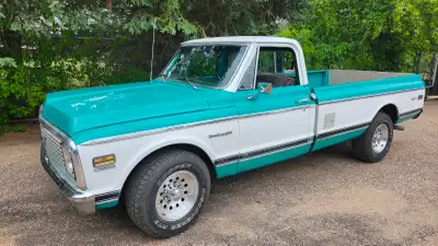 1971 chev Longhorn, Original 400 bigblock truck, factory air conditioning. 700r4 overdrive transmiss...