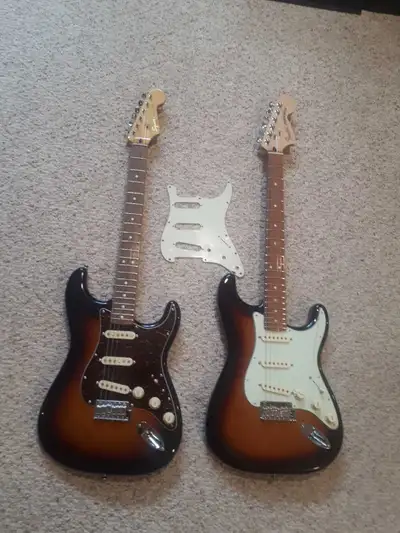 $900 Fender & $500 Squier, View more