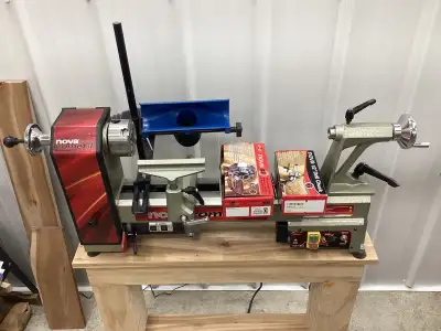 Tour à bois Nova Comet 2 avec accessoires, View more