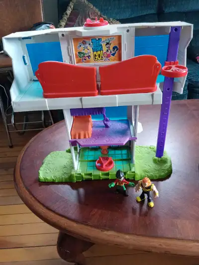 Teen Titans tower playset, View more