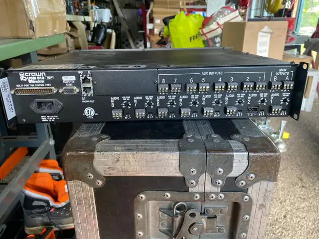  Crown, digital processor, digital mixer iq usm 810 ultra series64540184542465121
