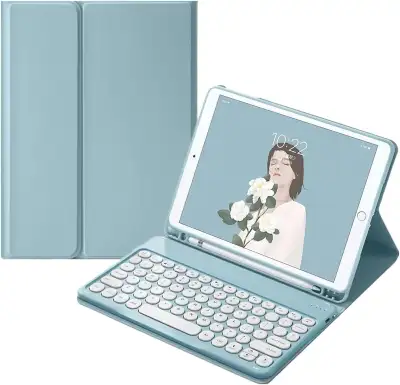 Keyboard Case for iPad Mini 6, Cute Slim Round Keys, View more