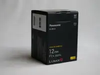 Panasonic Leica DG Summilux M4/3 12mm F1.4 H-X012