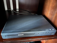 Philips blueray player with remote and regular dvd player