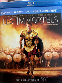 Immortals Blu-ray & DVD bilingue 5$