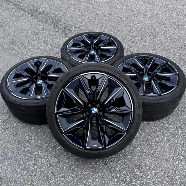 BMW 7 Series - i7 - X3 *OEM* 21 Inch Wheels & Sensors & Tires in Tires & Rims in City of Toronto - Image 2