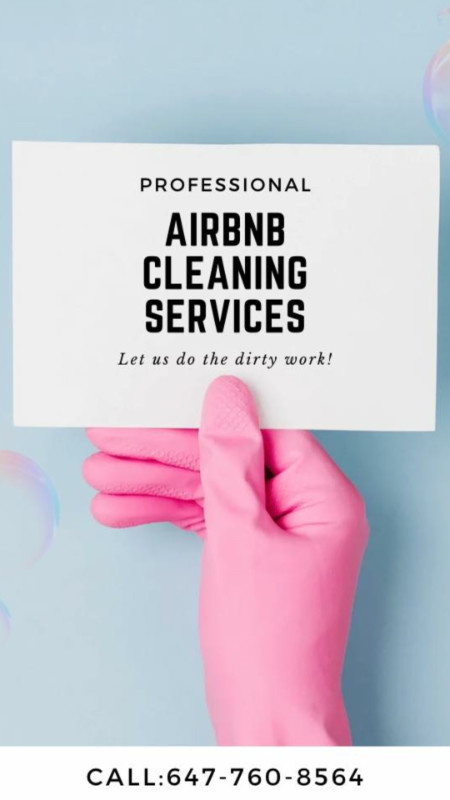 Airbnb cleaner available in Cleaning & Housekeeping in City of Toronto