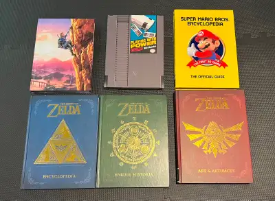 Zelda, Mario and Nintendo Books, View more