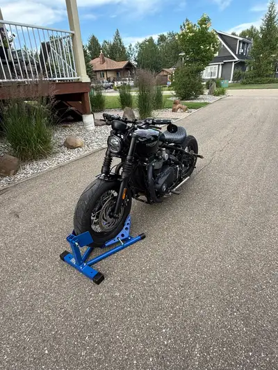 I'm selling my 2019 Triumph Bobber Black. Thoughtful aftermarket modifications make this bike one of...