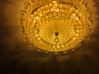 Italy,Gold plated big chandelier , diameter 21.5 inch