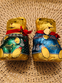 Brand new and unopened Lindt chocolates, teddy bears, gift boxes