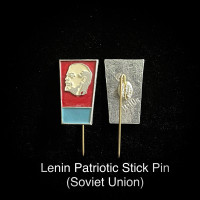 Lenin Patriotic Stick Pin