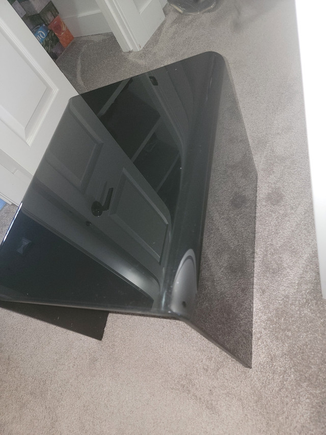 Glass Black Table Stand (Best Offer)  in Coffee Tables in Edmonton - Image 2