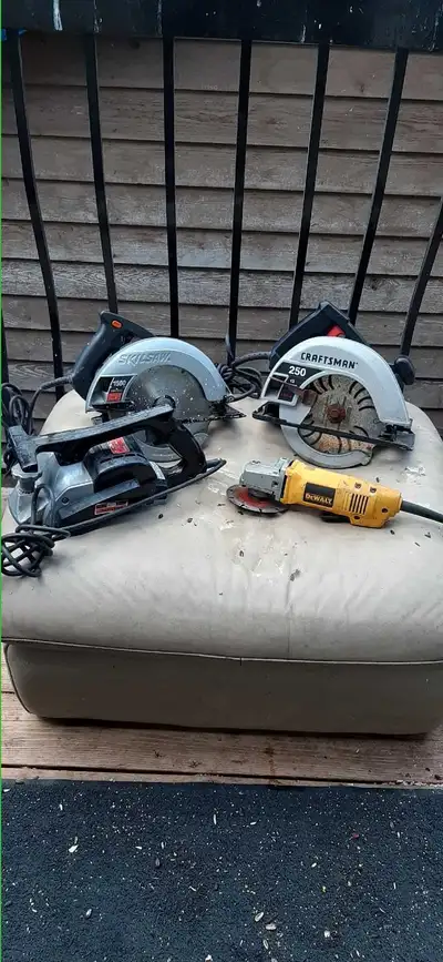 Craftsman, Skil Saws, Sears & Dewalt, View more