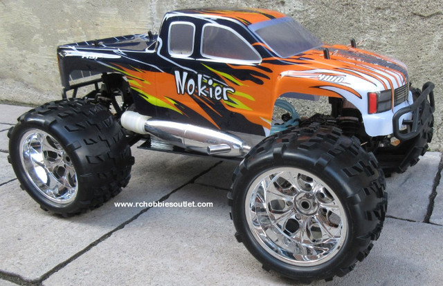 New RC Truck Nitro Gas  4.57cc Engine 2 Speed 1/8 Scale 4WD in Hobbies & Crafts in Windsor Region - Image 2