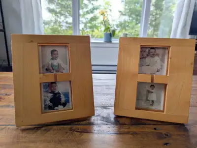 Wooden Umbra Frames (2: hold 2 photos each), View more