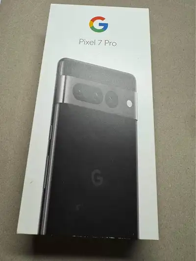 Pixel 7 Pro 128gb - Brand new/sealed/unopened black, View more