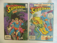 Pile of Superman/Superboy DC Comics