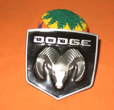 Belt Buckle Dodge Black Enamel Ram Head Truck -NEW-, View more