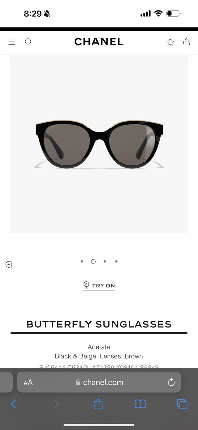 New Chanel Butterfly Sunglasses in Women's - Other in Kitchener / Waterloo - Image 2
