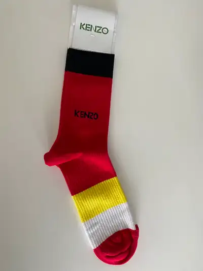 NEW/NEVER WORN Authentic Kenzo Designer Socks - Two, View more