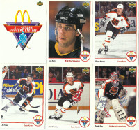 1992-1999 LIST OF McDONALDS NHL HOCKEY CARDS SETS