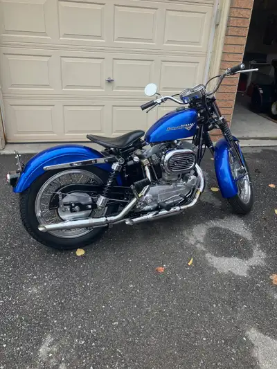 1969 Sportster XLCH Original matching belly numbers, Runs strong