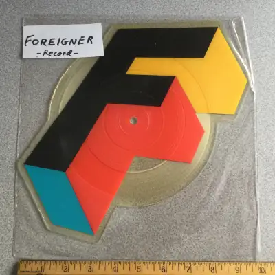 Foreigner -RARE -Picture Disc RECORD I Wanna Know What Love Is, View more