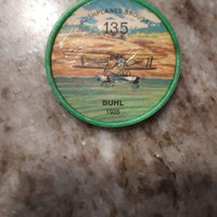 Vintage Aviation Jello coin