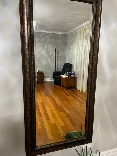 Grand miroir rectangulaire/Large Rectangle Mirror, View more