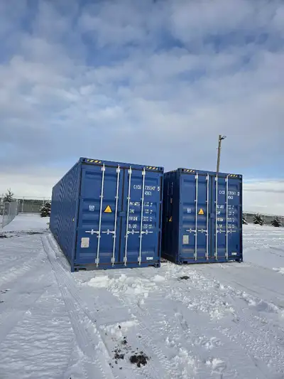 40ft high cube Container for sale 6 available $5000 each new 1trip used Delivery available for extra...