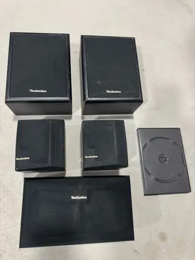 Technics Speakers 5 Pieces , View more