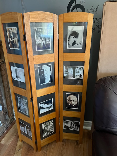 3 Panel Picture Frame Room Divider, View more