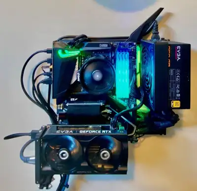 Floating Gaming PC Chassis / Test Bench Frame, View more