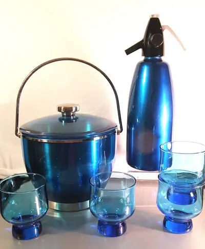 VINTAGE MCM 6 PIECE COCKTAIL SET, View more