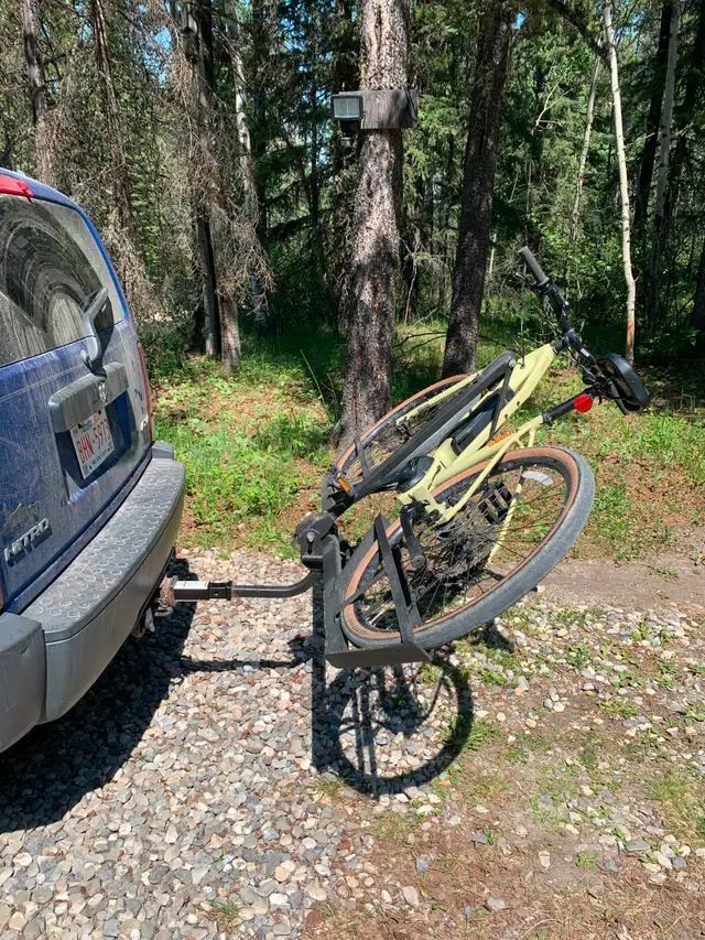 Custom Fabricated Hitch Mounted E-Bike Carrier in Mountain in Calgary - Image 4