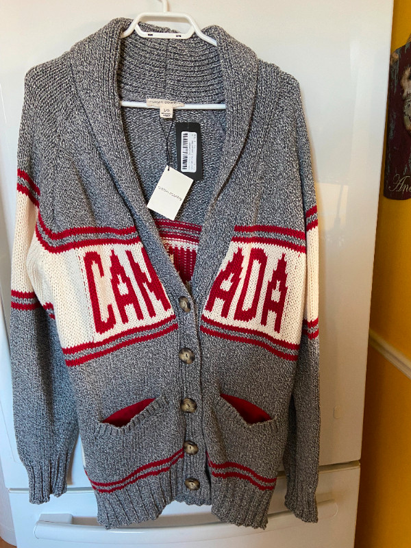 NWT Womens Parkhurst Cotton Canada Cardigan Size Large in Women's - Tops & Outerwear in Oshawa / Durham Region