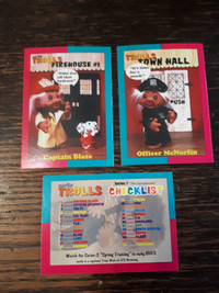 1993 Collect-a -Card Norfin Trolls Series1 Complete Set