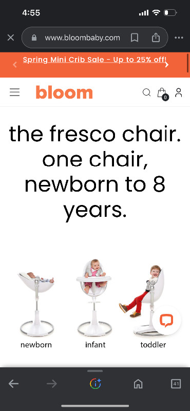 Bloom Fresco high chair in Feeding & High Chairs in City of Toronto - Image 2