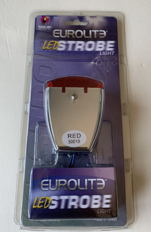 Eurolite Strobe Lights Red and Green Brand New in Other Parts & Accessories in City of Toronto