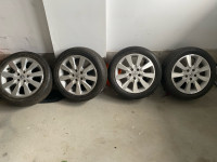5 bolt HONDA rims & tires p215/50/R17