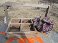 Vintage Wooden Berry Caddy