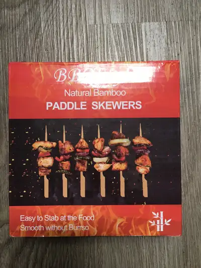 Bamboo skewers BBQ, View more