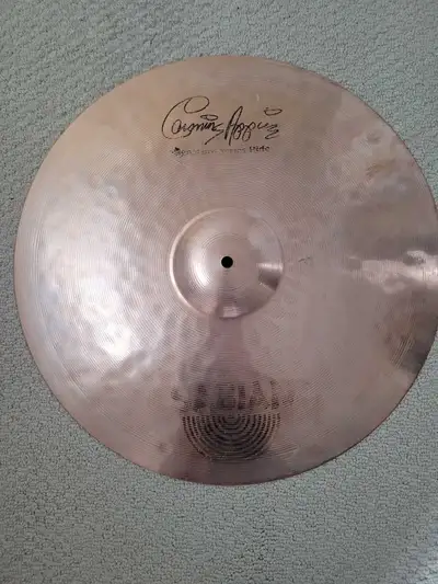 21" sabian signature ride cymbal , View more