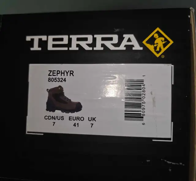 Terra Zephyr Boots - Size 7 in Men's Shoes in Markham / York Region - Image 5