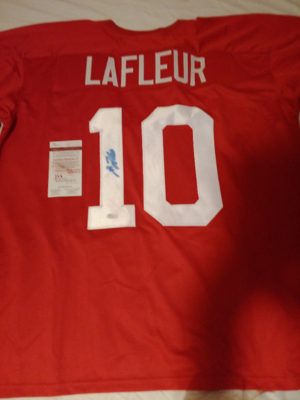 Autographed Team Canada Jersey signed by yFleur with COA in Arts & Collectibles in Sudbury