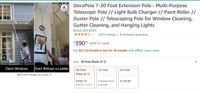 Docapole , extension pole , home inspection camera stick