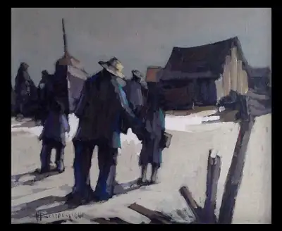 English below Prix : 2 500 $ Ce tableau peut être ramassé à Boucherville, livré partout dans la très...