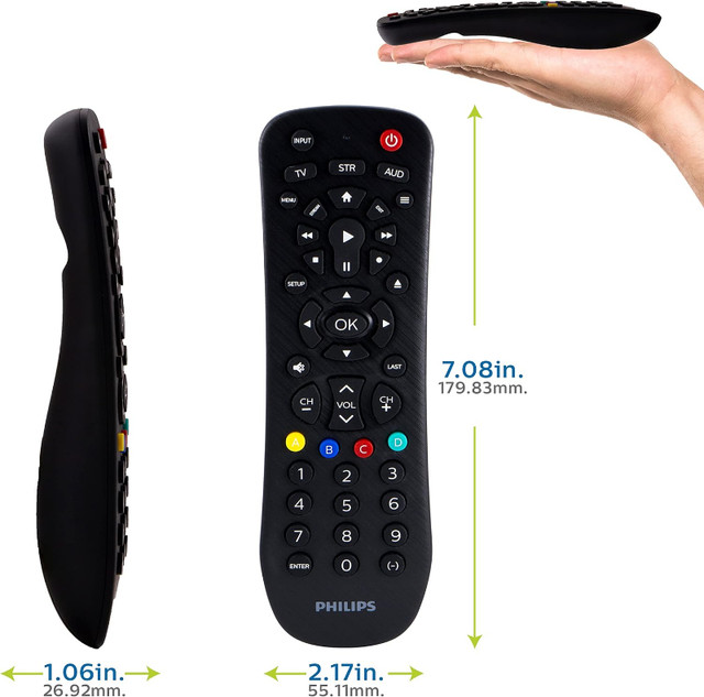 PHILIPS Universal Remote Control - Different Options in Video & TV Accessories in Burnaby/New Westminster